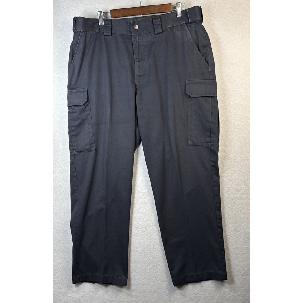 5.11 Tactical Cargo Pants Mens 38 Black Straight Utility Duty Workwear Military